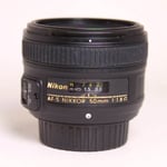 Nikon Used AF-S Nikkor 50mm f/1.8G Standard Prime Lens