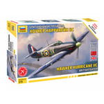 HAWKER HURRICANE Mk II C KIT 1:72 Zvezda Kit Aerei Die Cast Modellino