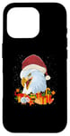 Coque pour iPhone 16 Pro Merry Christmas Pull de Noël moche aigle chauve américain