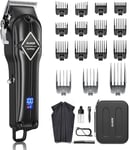 GLAKER Hair Clippers for Men - Cordless Professional Barber Clipper Hair Cutting