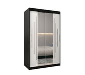 Armoire York 1 a portes coulissantes H. 200 x L. 120 x P. 62 2 portes