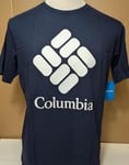 Columbia Men's Trek Logo  Short Sleeve Shirt - Size Medium