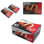 TDK D Low Noise Lot de 10