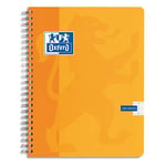 Conquerant Cahier Oxford Classique - 21 x 29,7 cm reliure spirales grands carreaux 100 pages 90 g