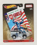 HOT WHEELS PREMIUM DLB45 MARVEL LAND ROVER DEFENDER 110  HARD TOP JAPAN VER