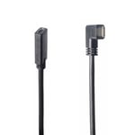 1m USB C à Angle droit USB C le câble 1 M/3.3Ft, Type cordon C (3A) USB-C USB 3.1 mâle à femelle câble charge rapide 4k 60hz Nipseyteko