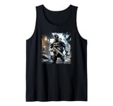 Military Soldier Officer Art Military Art Combat Aesthetics Tank Top