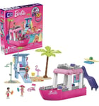 MEGA Barbie Dream Boat building toy for boys and girls  6 years includes 317