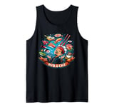 Hibachi Grill Teppanyaki Barbeque Japanese Cuisine Tank Top