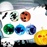 Halloween Lantern Hanging Paper Lanterns Led Light Party Suppli A