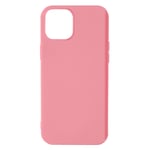 Coque Iphone 13 Mini Silicone Semi-Rigide Finition Soft-Touch Rose