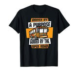 Guided By The Open Road Operator Expert School Bus Driver T-Shirt