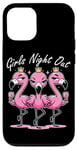 iPhone 12/12 Pro Cute Pink Flamingos Girls Night Out for Friends Flamingo Case