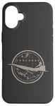 Coque pour iPhone 16 Plus Spirit Of Concorde Supersonic Cercle de décollage d'avion