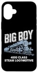 Coque pour iPhone 16 Plus Big Boy 4000 Locomotive à vapeur Locomotive Train Lover Lover