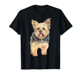 Watercolor | Yorkie Yorkshire Terrier Owners T-Shirt