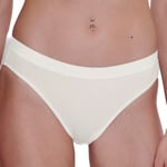 Sloggi Trosor 3P GO Casual High Leg Brief Vit bomull XX-Large Dam