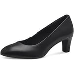 Chaussures escarpins Tamaris  Escarpin Talon Cuir Noir