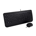 Pro USB Keyboard Mouse Combo FR FULLSIZE/Palm Rest French AZERTY FR