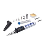 Dremel Versatip 2000 Cordless Soldering Iron - Butane Gas Soldering Kit with 7 Interchangeable Tips for Welding, Wood Burning, Pyrography, Jewellery Making, Arts and Crafts