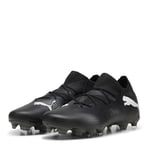 PUMA Men Future 7 Match Fg/Ag Chaussures de football, Puma Black Puma White, 44 EU