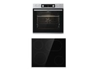 Gorenje Easy Set 2 - Bcs6737e06x+Ecd634x - Oven Med Komfyrtopp - Med Dampfunksjon - Innebygd - Med Selvrens