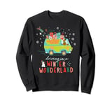 Scooby-Doo Christmas Mystery Machine Winter Wonderland Sweatshirt