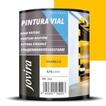 JOVIRA PINTURAS Peinture routière à base d'eau. Convient pour les passages piétons, les parkings, les routes, les aéroports, etc. (750 Millilitres, Jaune)