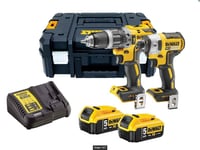 Verktøysett DeWalt DCK266P2T-QW DCD796 + DCF887 komplett