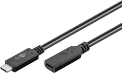 Goobay USB-C 3.2 Gen.2 forlængerkabel - 1 m