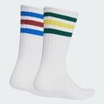 adidas Ribbed Crew Socks 2 Pairs Unisex