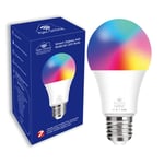 Ajax Online Smart Zigbee A60 LED RGBCW Bulbs - Works with Philips Hue* SmartThings, Alexa & Google Home (Hub Required) Choose up to 16 Million (E27 Edison)