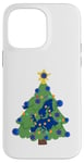 Coque pour iPhone 14 Pro Max Euro Bleu Jaune Europe Pull de Noël Famille Hommes Femmes