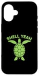 iPhone 16 Sea Turtle Ocean Shell Yeah Turtle Lover Case