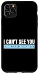 Coque pour iPhone 11 Pro Max I Can't See You Braille Lettres Braille Langue Braille