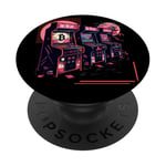 Bitcoin Crypto Street Art japonais HODL Bitcoin Cyberpunk PopSockets PopGrip Interchangeable