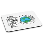 World's Best Grandma PC Computer Mouse Mat Pad - Funny Gift Grandmother