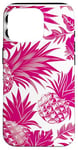 Coque pour iPhone 16 Pro Festive Tropical Ananas Coque de téléphone Motif Noël