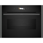 Neff N70 Built-In Combination Microwave Oven - Graphite