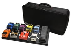 Gator Cases Aluminum Pedal Board with Carry Bag, Large 23.75" x 10.66", Stealth Black Pedalboards (GPB-BAK-1)