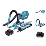 Dcl 184 M1 Aspirateur sans fil 18 v 54 mbar 0,5 l + 1x batterie 4,0 Ah - sans chargeur - Makita