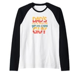 Dad's My Guy Raglan Baseball Tee