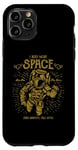 Coque pour iPhone 11 Pro Design rétro avec inscription « I Need More Space »