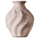 Swirl Vase Stor, Grå, Grå