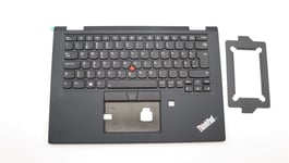 Lenovo Yoga X390 Palmrest Cover Touchpad Keyboard Estonian Black 02HM712