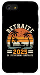 Coque pour iPhone SE (2020) / 7 / 8 La Légende Prend Sa Retraite Humour Cadeau Retraité 2025