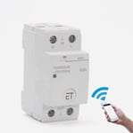 Télécommande WiFi Disjoncteur par eWeLink APP Contr?le Vocal avec Amazon Alexa Google Home 36mm Din Rail Interrupteur Principal, 63A