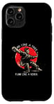 iPhone 11 Pro Tai Chi Calligraphy / 'Stand Like A Tree Flow Like A River' Case