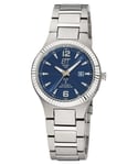 Ett Eco Tech Time Montre Solaire Femme Everest Lady Titan/Bleu ELT-11670-32M