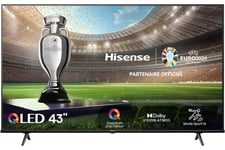 TV QLED Hisense 43E79NQ 108 cm 4K UHD 2024 - Garantie 2 ans - Neuf